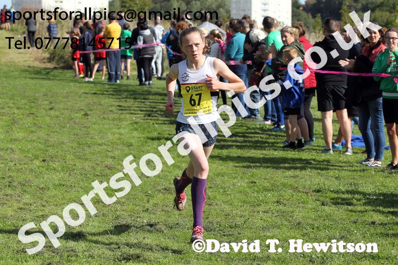 Boys and girls under-15s 2019 Sunderland Harriers Open Cross Country. Photo:  David T. Hewitson/Sports for All Pics